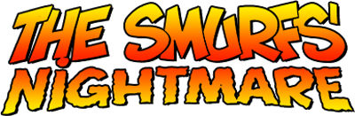 Smurfs logo for GameBoy